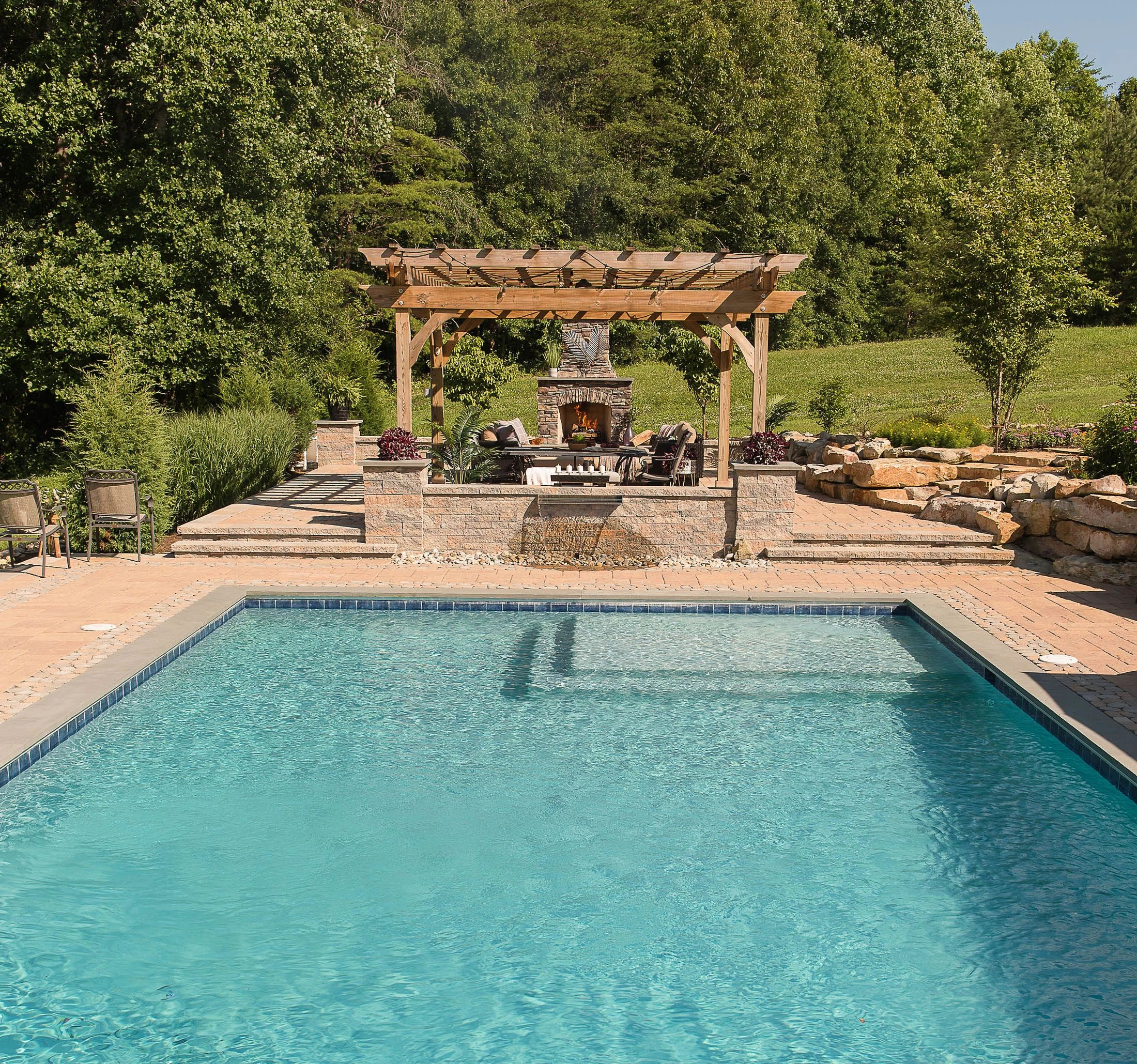 An Eco-Friendly Poolscape in Montpelier