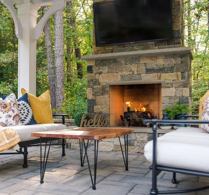 In Mechanicsville, Two Fire Features are Better than One