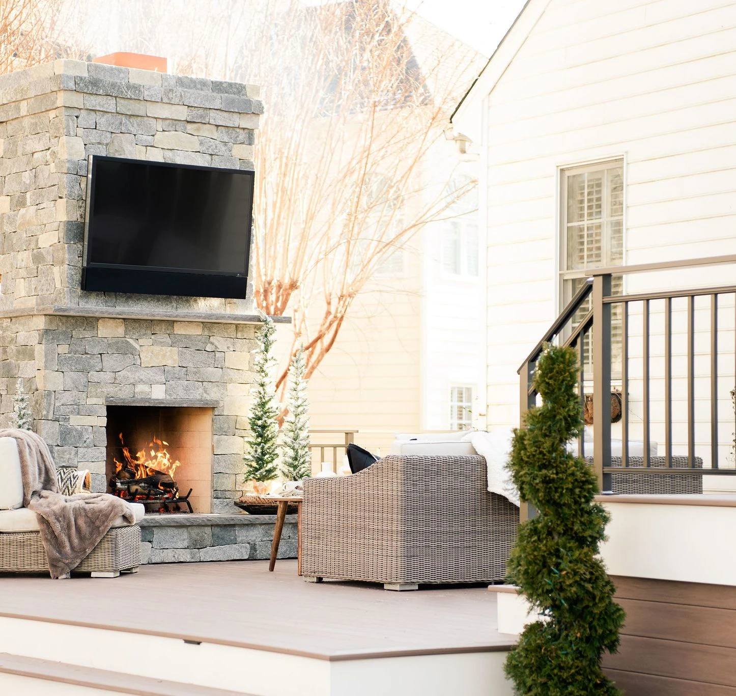 Tuckahoe Tiered Deck and Patio