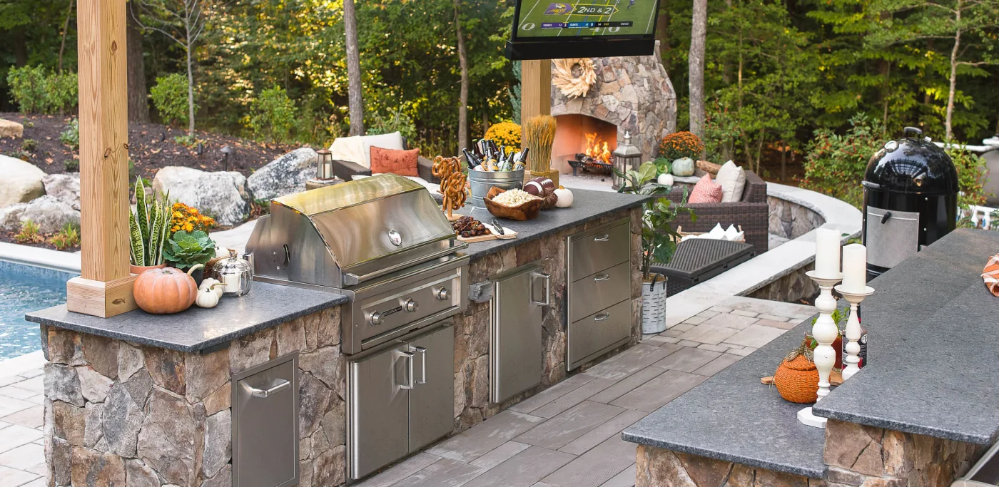 Utilize your Grill and Outdoor Kitchen this Holiday Season