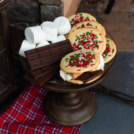 Christmas Cookie S'mores