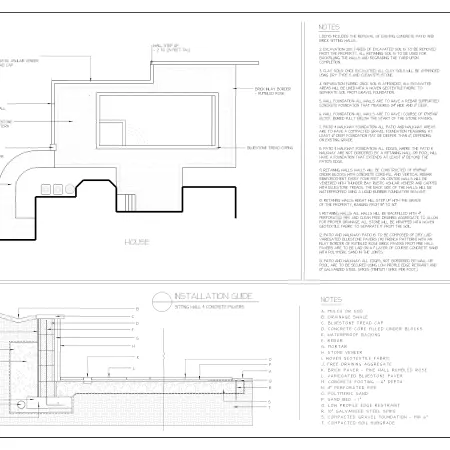 Hardscape Construction Details