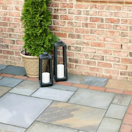 Material Selection: Brick Inlay