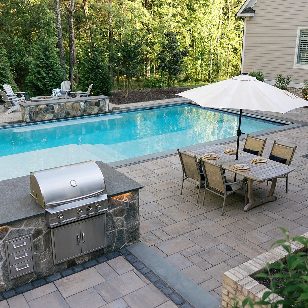 Tucked In: A Tuckahoe Pool Retreat